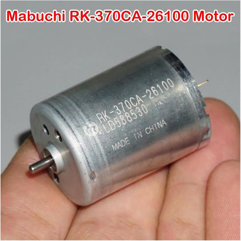 XLIIDKMQX RK-370CA-26100 3V 5V 6V 10600RPM Electronic Starter DC Large Torque High Speed Carbon Brush Mute Electronic
