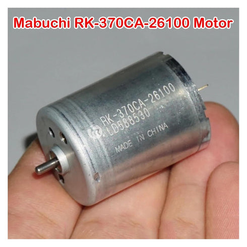 WVAIUPIX RK-370CA-26100 3V 5V 6V 10600RPM Electronic Starter DC Large Torque High Speed Carbon Brush Mute Electronic