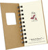 Write it Down series by Journals Unlimited, Mini-Size 3”x5”, Guided Wine Journal, Kraft Hard Cover, Made in USA