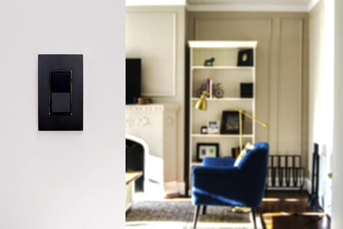 47186, GE Enbrighten Add On Switch with QuickFit and SimpleWire, GE Z-Wave and GE Zigbee Smart Lighting Controls, Works