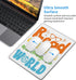 Cbvegt 10 12 Read Books & Change The World Inspirational Water Resistant Mouse Pad with Stitched Edge Computer Mouse