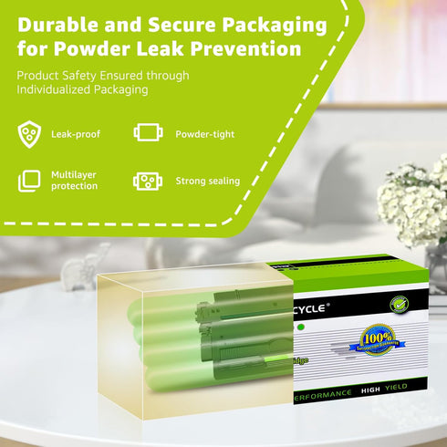 greencycle CF214A Replacement Compatible for HP 14A Black Toner Cartridge for Laserjet Enterprise 700 Series