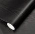 Black Wallpaper Wood Peel and Stick Wallpaper, Self Adhesive Film for Countertop Furniture, Kitchen Wall Waterproof