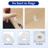 Trinkrittey 20 90 Pcs Small Right Angle Bracket White Corner Brace L Shape Shelf Bracket Degree Metal Brace Decorative