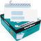 ValBox 500 Count #9 Self Seal Security Envelopes - 3-7/8x8-7/8" Double Window for Invoices, Business Statements