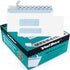 ValBox 500 Count #9 Self Seal Security Envelopes - 3-7/8x8-7/8" Double Window for Invoices, Business Statements