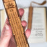 Sagittarius Zodiac Astrological Sign Wooden Bookmark, Handmade Engraved, Made in USA, Also Available Personalized