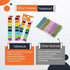 Sticky Tabs for Books, Notebooks & Documents, Eco-Friendly Index Tabs & Page Flags for Organizing, Self-Adhesive