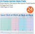 24 Pack 6 Pack 6 Pack 6 Pack 6 Pack ZPARIK Guest Checks Books for Servers Server Note Pads, Waiter Checkbook, Waitress