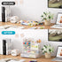 Marbrasse Mesh Pen Holder for Desk, Multi-Functional Organizer with Drawer for Office Art Supplies, White
