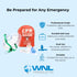 WNL Products CPR Rescue Mask - Adult/Child & Infant Pocket Resuscitator with Soft Case Kit