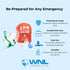WNL Products CPR Rescue Mask, Adult/Child Pocket Resuscitator Kit with Soft Case and Belt Clip