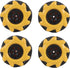 Generic 48mm Wheel Robot Mecanum Wheel Smart Robot Car Parts Accessories Directional DIY Toy Components (Two Pairs)