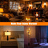 Bulbs,3 E26 Bulb (6 Pack) Bestview LED Flame Effect Light Modes Smart Chandelier Base Flickering Candle Fire Light