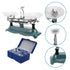 500g/0.5g Laboratory Balance Scale Double Pan Mechanical Beam Scale with Weights Kit for Science Lab Teaching