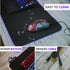 Tilted Nation RGB Gaming Mouse Pad - Large LED Desk Mat with 8 Adjustable Light Modes, Non Slip Rubber Base