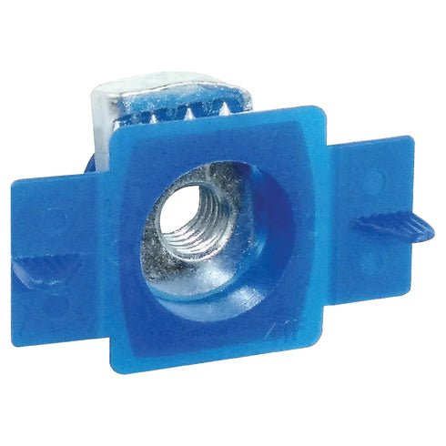 CN12-5PK Nylon Strut Cone Nut .5-inch 5-Pack, Electro-Galvanized Strut Channel Cone Nut for A, C, E, H-Series