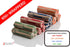J Mark Flat Coin Roll Wrappers (Quarters, Dimes, Nickels, Pennies), ABA Striped Kraft Paper Coin Roll Wrappers,