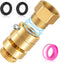 Boltigen Self Draining Vacuum Breaker, No Lead Brass 3/4" GHT Hose Bib