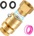 Boltigen Self Draining Vacuum Breaker, No Lead Brass 3/4" GHT Hose Bib