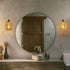 1Pack lobolighting Boho Rattan Wall Sconces Hardwired Hand-Woven Farmhouse Wall Lamps Indoor Rustic Wall Mount Light
