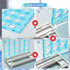 Annhua Plastic Test Tube Rack for 16mm Tubes, Holds 50, Detachable Tube Holder Tray