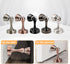 Tauno 1 Pack Black Door Stopper for WallMagnetic Door Stops for Bottom of Door Keep Door OpenFloor Mounting Screws