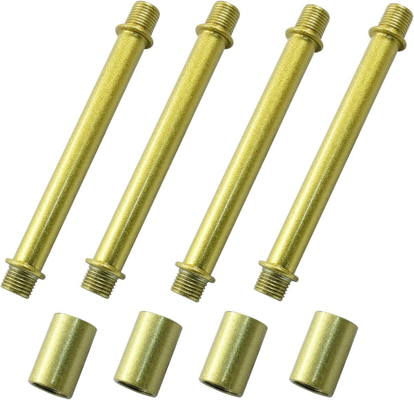 Litoexpe Double End Straight Pipe Lamp Stem Kit 100mm(3.94"), Lamp Extension Rod