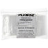 Plymor 2 Mil Zipper Reclosable Plastic Bags, 3" x 3" (Pack of 100)