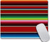 Serape Stripe Mouse Pad, Bright Colorful Mexican Rug Blanket Print, Multicolored Mouse Pads