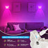 2 Dimmable 1 Pack) LOFTEK Butterfly Night Light, Rechargeable Motion Sensor Night Lights, Color Modes & RGB Nightlight