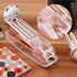 Clear Desk Stapler (Rose Gold) with 1000 Pieces Staples