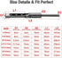 SaferCCTV 1/2 Inch Square Hole Drill Bit, Woodworking Mortiser Drill Bit, Hollow Chisel Mortise Drill Tool