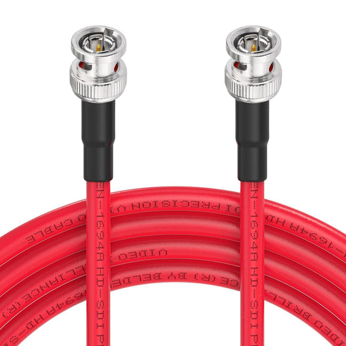 Superbat 3G/6G/12G SDI Cable 10ft BNC Video Cable 75 Ohm Belden 1694A