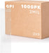 GPI - 2" x 9" Long Zip Bags, 1000 Count, 2 Mil,