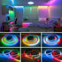 WS2812B DC5V 9.8FT 160Pixel/m 480LEDs 480IC IP30 0.39in BTF-LIGHTING FCOB COB IC RGB LED Strip Individual Addressable