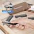 Right Angle Screwdriver, 42 PCS 1/4 Mini Ratchet Set, 90 Degree Offset Wrench with Hex/Torx/Slotted/Phillips Bits
