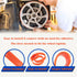 2 Pack Urethane Band Saw Tires for 14" Delta 905145 Craftsman Band Saw - No Adhesive Needed (14" x 1" x 1/8")