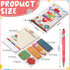 Jetec 4 Sets Funny Teacher Sticky Note with Pen, Apple Shape Self-Stick Note for School Office Teacher's Day