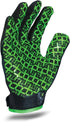 Ironclad mens Work Gloves EXO GRIP BLACK , Black & Green, Small Pack of 1 US