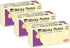 Charles Leonard Sticky Notes, 3 x 3 Inch, 100 Sheets/Pad, Yellow, 12 Pads Per Pack