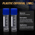 100 Pcs 2ml Small Vials with Screw Caps, Centrifuge Tubes, Plastic Sample Tubes, Cryogenic Vials with Lids