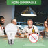 A19 LED Light Bulb, 4-Pack, 75W Equivalent, 11W 4000K Neutral White, 1100 Lumens, Non-Dimmable