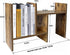 Meikuler Desktop Shelf Organizer, Adjustable Wood Display Desk Shelf, Office Storage Rack Tabletop Bookshelf