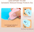 Muclip Set 6 Pack Envelopes,Package,Mail,DIY,Paper (6 Cloud Shaped Retractable Box Cutter - with Key Rings,Stainless