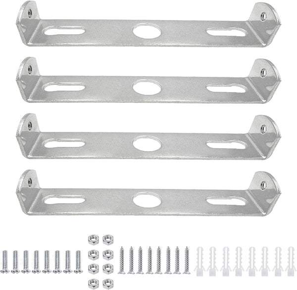 SPNKMJUJ 4 Packs Ceiling Light Mounting Bracket 4.13" Light Fixture Mounting Bracket with