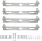 SPNKMJUJ 4 Packs Ceiling Light Mounting Bracket 4.13" Light Fixture Mounting Bracket with