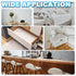 4 18/25" 2 PATIKIL Adjustable L Bracket with Slot, Pcs Floating Shelf Bracket Right Angle Corner Braces L-Shape Corner
