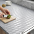 15.8inx23ft ReWallpaper Stainless Steel Backsplash Wallpaper Peel and Stick Oil Resistant Brushed Silver Contact Paper