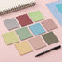 Mr. Pen Sticky Notes, 3”x3”, 12 Pads, Transparent Self-Stick Note Pads, Colorful Sticky Notes Bulk